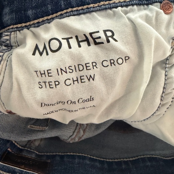 MOTHER The Insider Crop Step Chew - Dancing On Coals - Picture 11 of 12